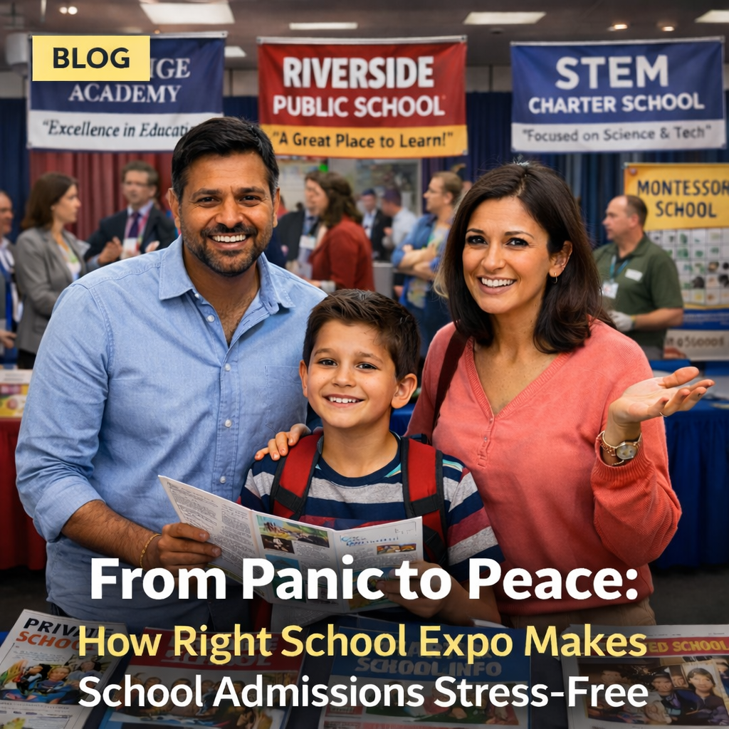 From Panic to Peace: How Right School Expo Makes School Admissions Stress-Free